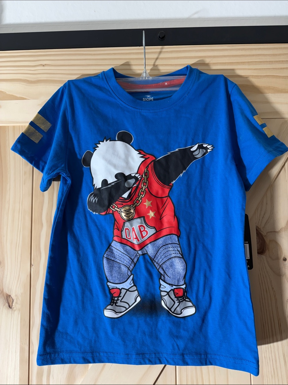 🎉3 for $10 Kids Blue Panda Dab Graphic Tee by